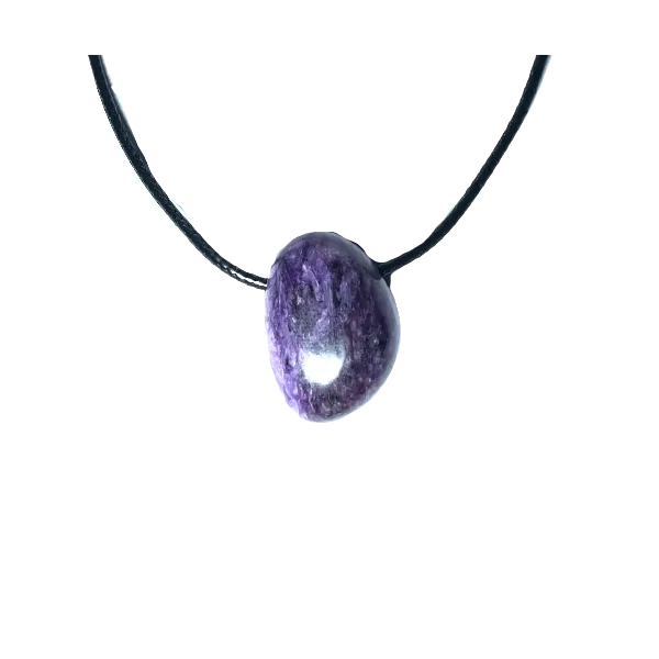 Cabochon en Charoïte  | Dans les Yeux de Gaïa