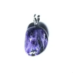 Pendentif en Charoïte | Dans les Yeux de Gaïa