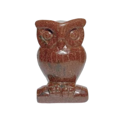 Hibou en Pierre de Soleil 3| Dans Mes Yeux De Gaia