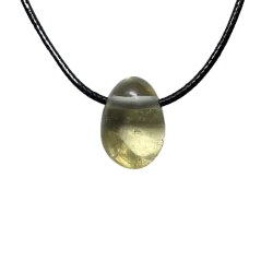 Pendentif cabochon en Citrine véritable - Cabochon | Dans les Yeux de Gaïa