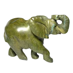 Elephant Serpentine - profil droit | Dans les Yeux de Gaïa