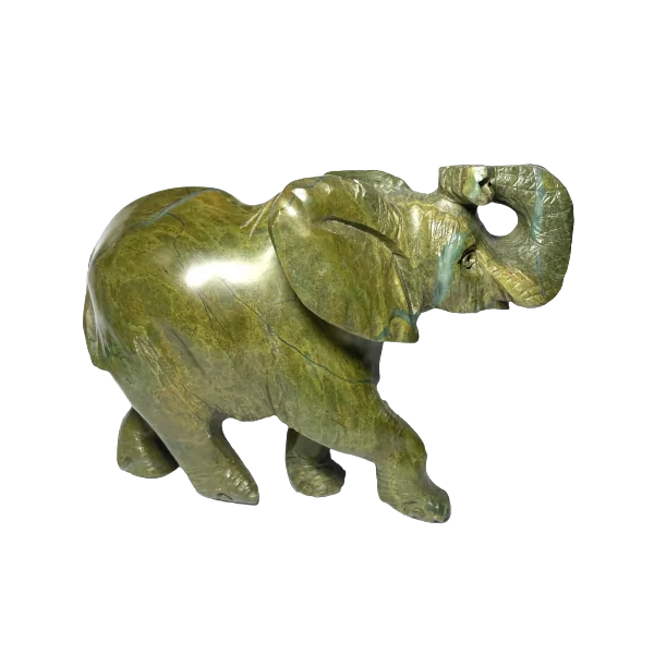 Elephant Serpentine - profil droit | Dans les Yeux de Gaïa