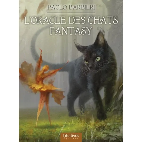 L'Oracle des Chats Fantasy - Coffret de face | Dans les Yeux de Gaïa