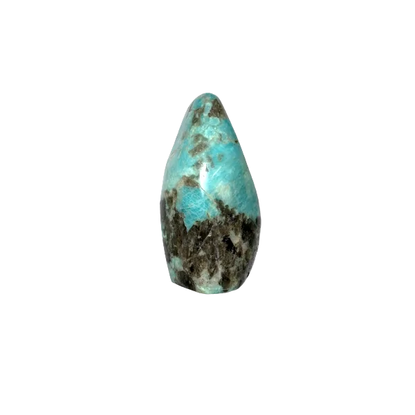 Forme libre en amazonite 3 | Dans les yeux de Gaïa