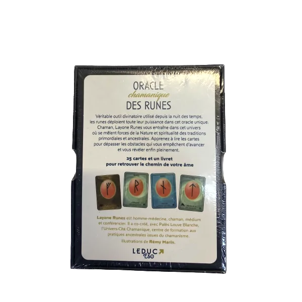 Oracle chamanique des runes - Photo de dos | Dans les Yeux de Gaïa