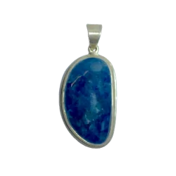 Pendentif en Apatite serti...