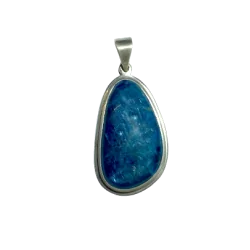 Pendentif en Apatite serti...