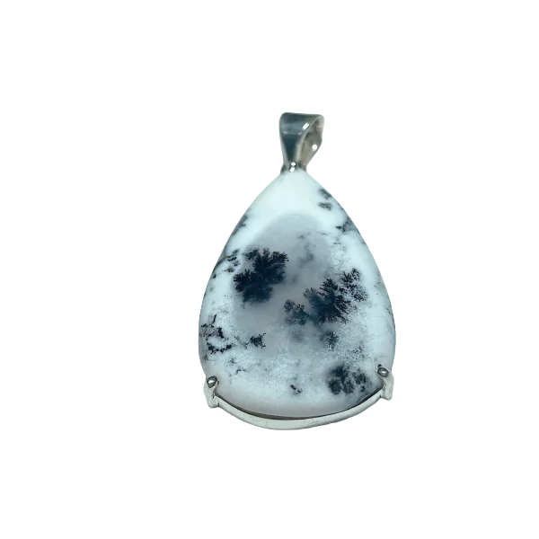Pendentif en Agate Dendritique 1 | Dans les yeux de Gaïa