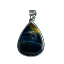 Pendentif en Piétersite serti en Argent 925 | Dans les Yeux de Gaïa