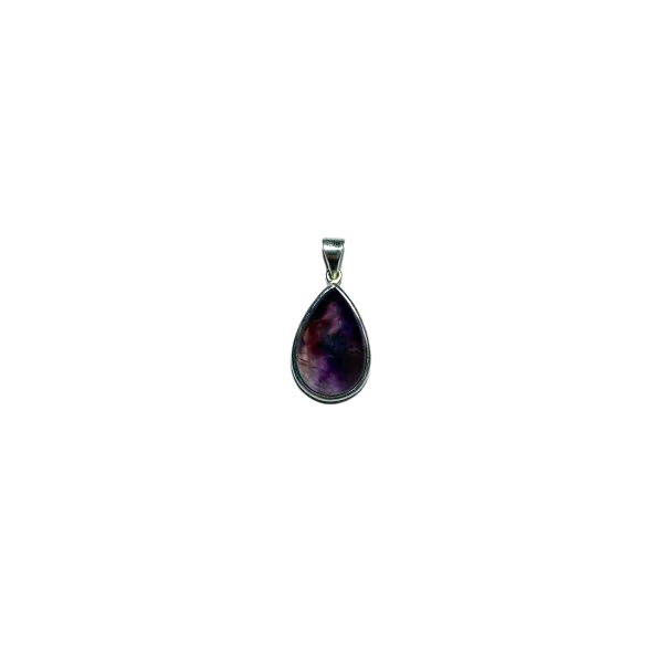 Pendentif en Superseven serti en Argent 925 | Dans les Yeux de Gaïa