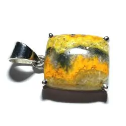 Pendentif en Orpiment serti...