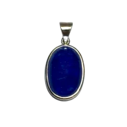 Pendentif en Tanzanite sertie en Argent 925 | Dans les Yeux de Gaïa