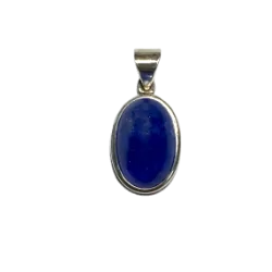 Pendentif en Tanzanite sertie en Argent 925 | Dans les Yeux de Gaïa