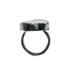 Bague en Scolécite Brute...