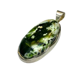 Pendentif en Agate Mousse...