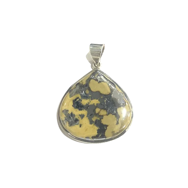Pendentif en Schalenblende sertie en Argent 925 -3 | Dans les yeux de Gaïa