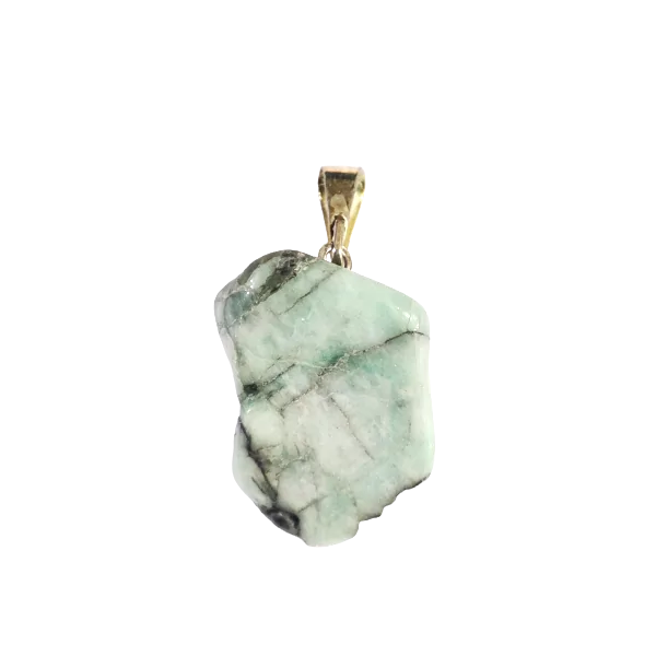 pendentif Emeraude | Dans les Yeux de Gaïa