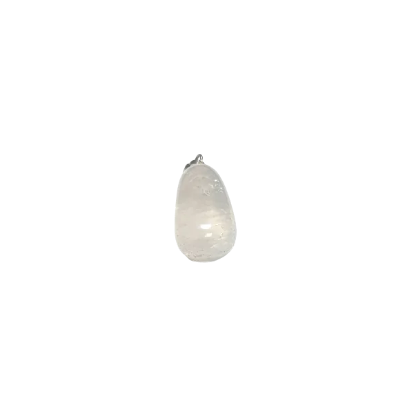 Pendentif en Cristal de Roche -1| Pendentifs en Minéraux | Dans les yeux de Gaïa