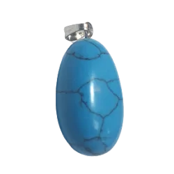 Pendentif en Howlite teintée
