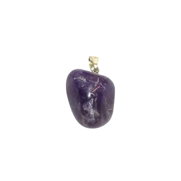 Pendentif en Améthyste -1| Pendentifs en Minéraux | Dans les yeux de Gaïa