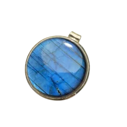 Pendentif Labradorite serti...