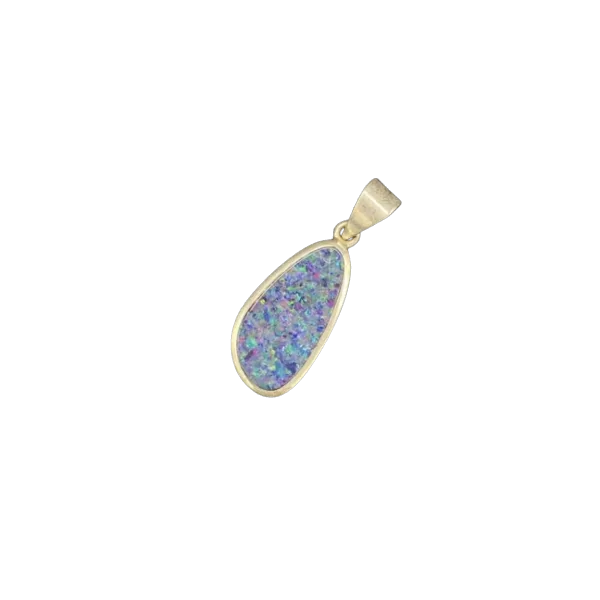 Pendentif en Opale Triplette en Argent POP3 | Dans les Yeux de Gaïa 2