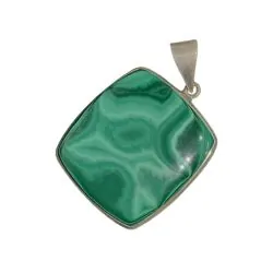 Pendentif en Malachite...