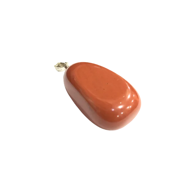 Pendentif en Jaspe Rouge -1| Pendentifs en Minéraux | Dans les yeux de Gaïa