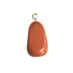Pendentif en Jaspe Rouge -1| Pendentifs en Minéraux | Dans les yeux de Gaïa