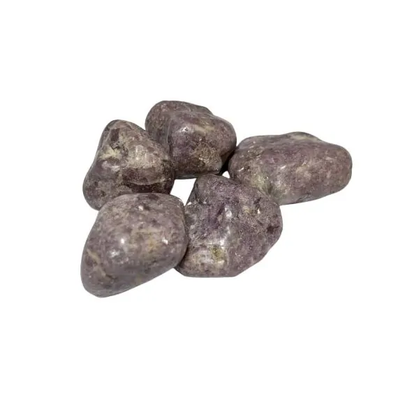 Pierre roulée Lépidolite 1 - Lithothérapie |Dans les Yeux de Gaïa