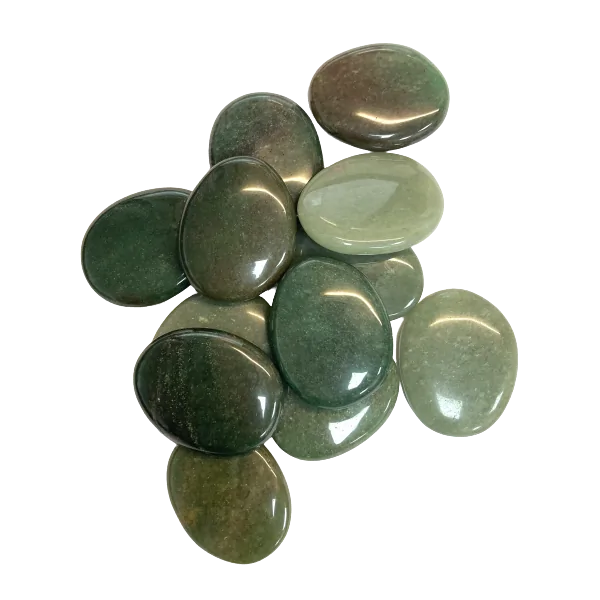Galet Aventurine Verte  - 1 Lithothérapie |Dans les Yeux de Gaïa