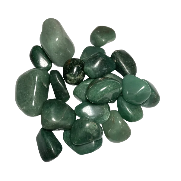 pierre roulée en aventurine verte | Dans les Yeux de Gaia