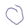 Collier Améthyste en perle ronde 8 mm - enroulé | Dans les yeux de Gaïa