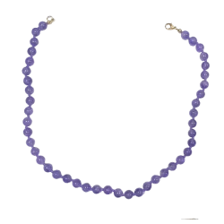 Collier Améthyste en perle...