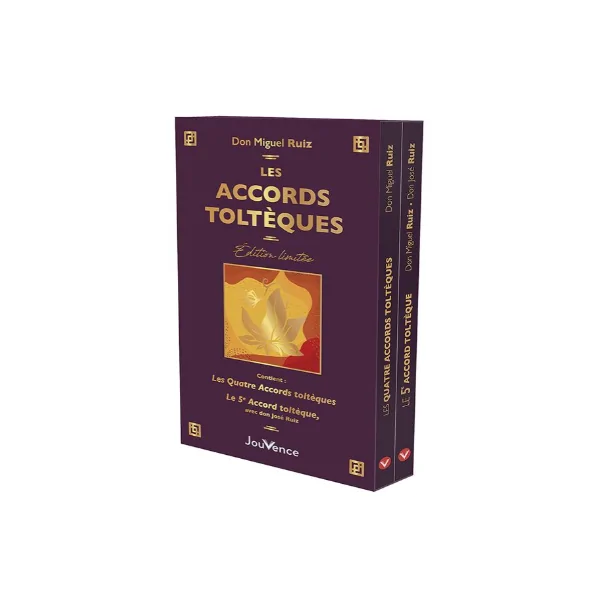 les accords toltèques coffret 1 | dans les yeux de Gaïa