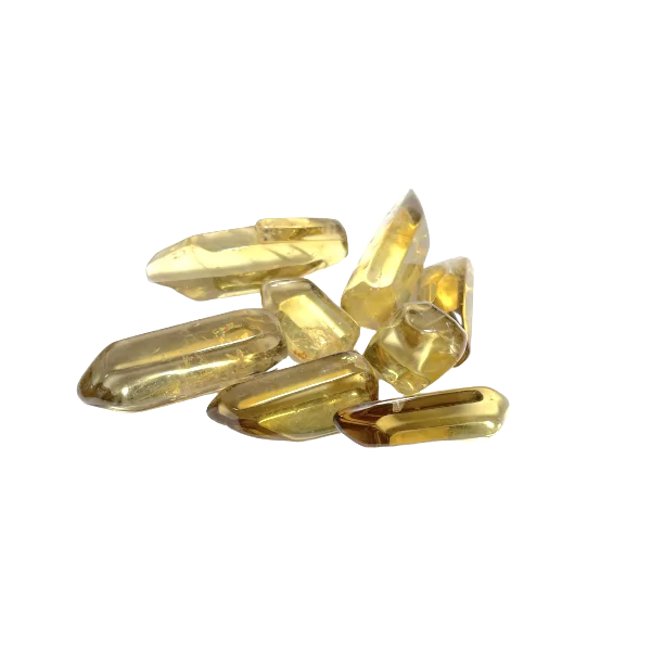 Pointe de Citrine polie de haute qualité | Dans les Yeux de Gaïa