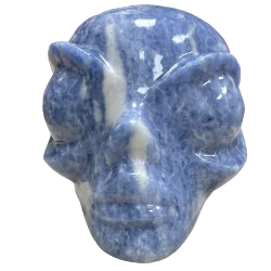 Crâne alien en calcite...