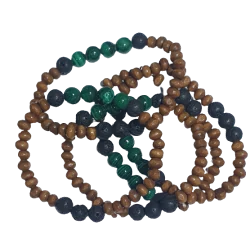 Bracelet Malachite, Pierre...