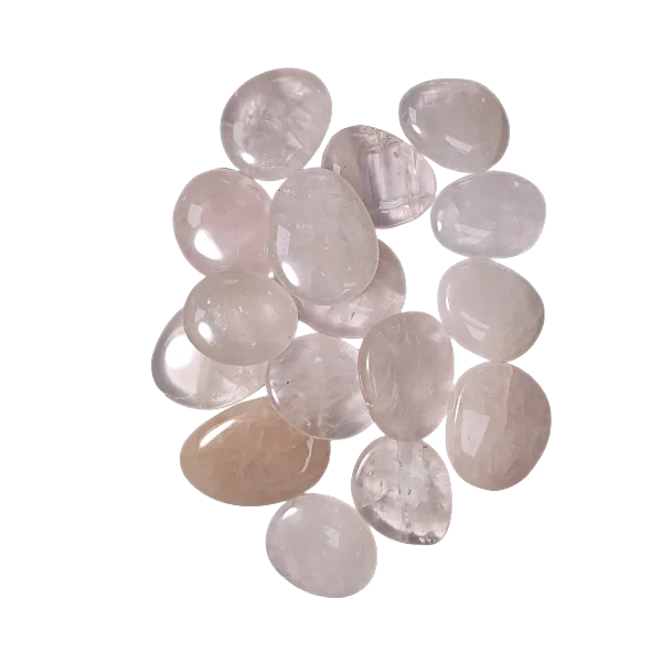 Galet quartz rose 1 | dans les yeux de Gaïa