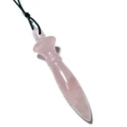 Pendule Thot en Quartz Rose