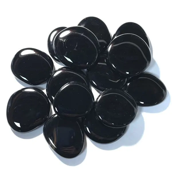 Galet d'Onyx noir | Dans les Yeux de Gaïa