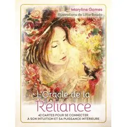 L'Oracle de la Reliance 1 - Énergie & Divination |Dans les Yeux de Gaïa - Couverture