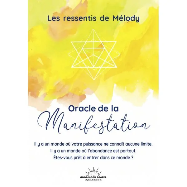Oracle de la Manifestation - développement personnel - bien-être | Dans les yeux de Gaïa - Couverture