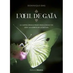 Oracle L'Oeil de Gaïa - développement personnel - bien-être | Dans les yeux de Gaïa - Couverture