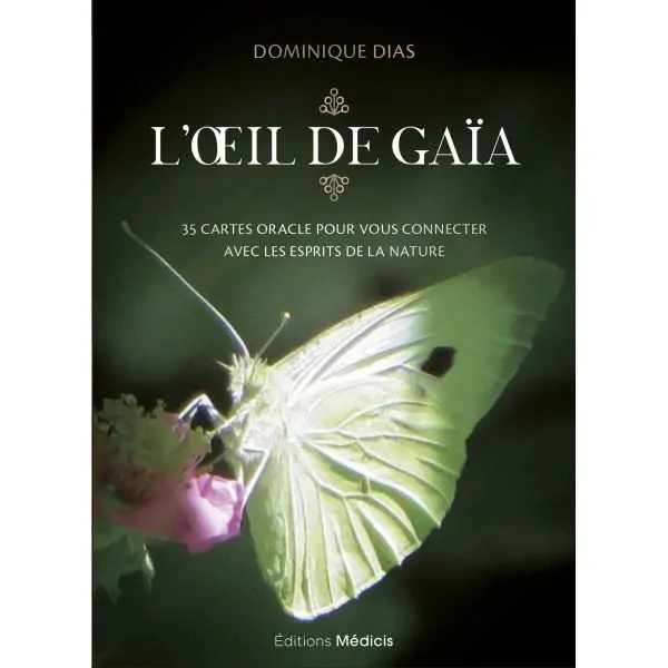 Oracle L'Oeil de Gaïa - développement personnel - bien-être | Dans les yeux de Gaïa - Couverture