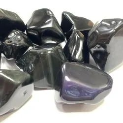 Pierre roulée Obsidienne...