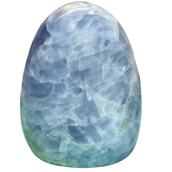 Forme Libre Calcite Bleue 1 - Lithothérapie |Dans les Yeux de Gaïa
