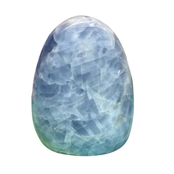 Forme Libre Calcite Bleue 1 - Lithothérapie |Dans les Yeux de Gaïa
