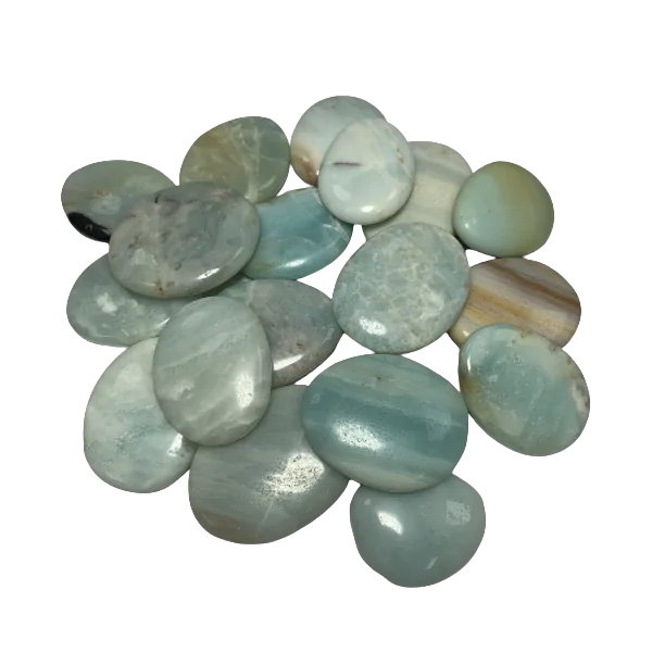 Galet d'Amazonite à l'unité | Dans les Yeux de Gaïa