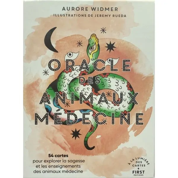 Oracle des Animaux Médecine 1 - Médecine & Développement personnel |Dans les Yeux de Gaïa - Couverture